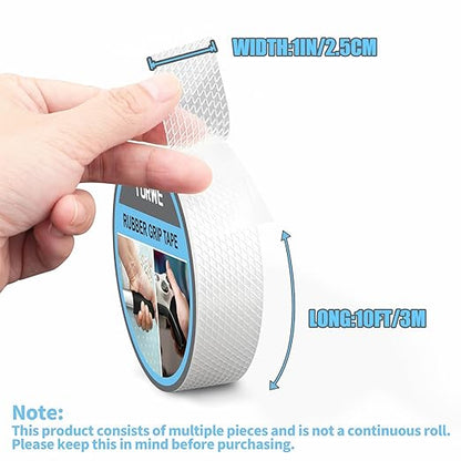 Rubber Grip Tape, Ultra-Thin Strong Adhesive Anti-Slip Waterproof Heat - Image 2