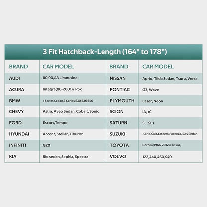 Hatchback Car Cover Waterproof All Weather - Image 5