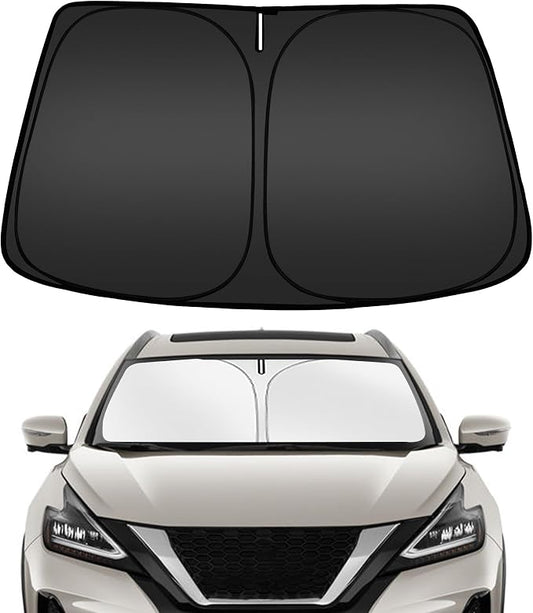 ARISMOTOR Windshield Sun Shade for N-issan Murano 2015-2024, Custom Fit by ARISMOTOR