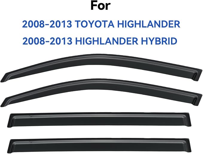 Window Visors Rain Guards Shield - Image 2