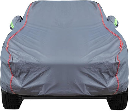 Breathable New Material, Waterproof Car Cover, Locks and Zipper Doors, by QUYDDC