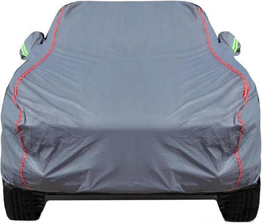 Breathable New Material, Waterproof Car Cover, Locks and Zipper Doors, by QUYDDC
