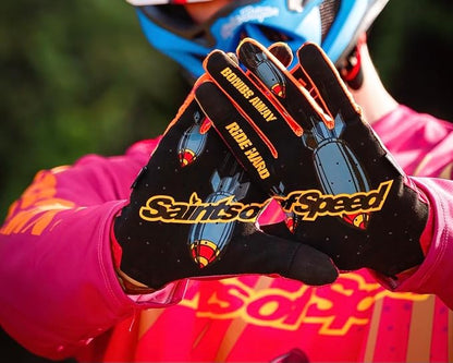 Saints of Speed Dirt Bike Gloves – Motocross, Mountain Bike, Motorcycle - Image 3