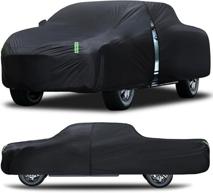 Car Cover Waterproof All Weather Full Outdoor Pickup Truck Cover Rain UV by Qualencey