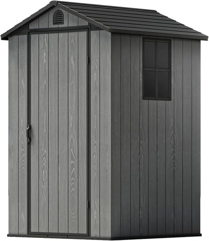 Patiowell 4' x 4' Plastic Outdoor Storage Shed - Image 7