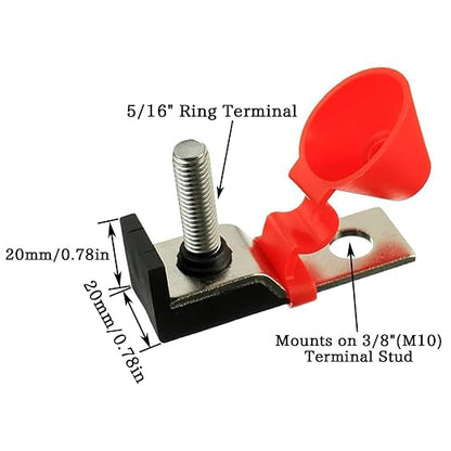 MRBF Terminal Fuse Block 200 AMP Marine Rated Battery Fuse 58V DC Max IP66 - Image 4