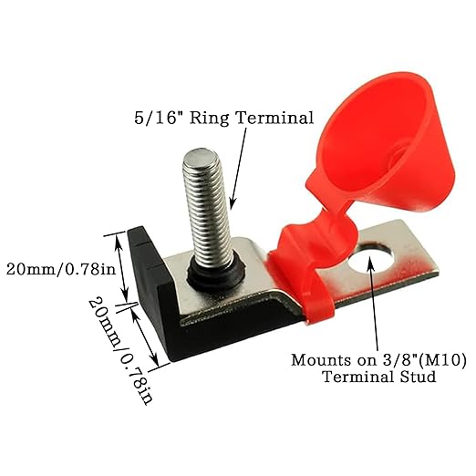 MRBF Terminal Fuse Block 150 AMP Marine Rated Battery Fuse 58V DC Max IP66 - Image 4