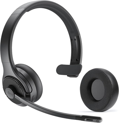 EKSA H3 Trucker Bluetooth Headset V5.4, Wireless Headphones by EKSA