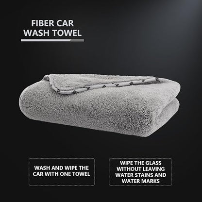 SPTA Car Microfiber Towels Woolly Mammoth Large, Super Absorbent and Soft - Image 5