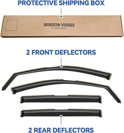 in-Channel Window Visors Rain Guards - Image 6