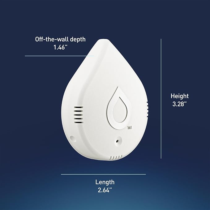 Moen White Flo Smart Water Leak Detector, Water Sensor Alarm - Image 5