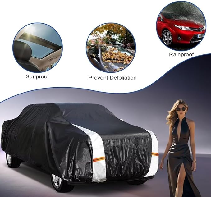 Honda Ridgeline Truck Cover Custom Fit 2005-2026 Crew Cab Short Bed - Image 4
