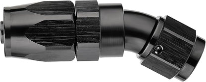 EVIL ENERGY 6AN 30 Degree One Piece Full Flow Hose End Fitting Swivel by EVILENERGY