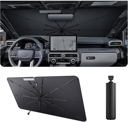 2025 4Runner Car Windshield Sun Shade Windshield Sunshade Umbrella Protect Car by LUWU