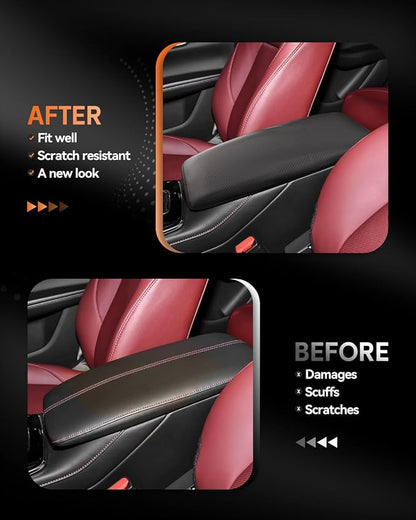 CDEFG for Mazda CX-30 2020-2025 Center Console Cover Armrest Box Cover for CX30 - Image 3