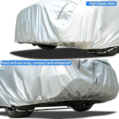 Tecoom Hard Shell Car Cover Waterproof UV-Proof Windproof - Image 3