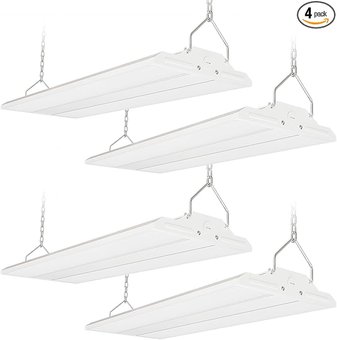 LED Linear Shop Lights 150W, 22500LM Led High Bay Lights 5000K Daylight 120-277V by WelcometoSLAcliteBrand