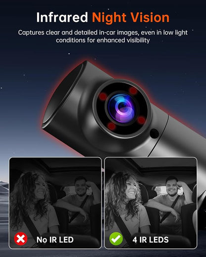 R39 Dash Cam Front and Rear, Dash Cam 3 Channel 5K - Image 6