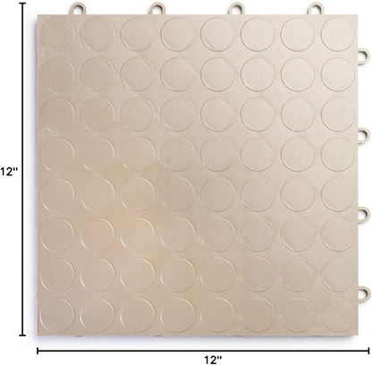 Big Floors RaceDeck CircleTrac, Interlocking Non-Slip Garage Flooring Tile - Image 7