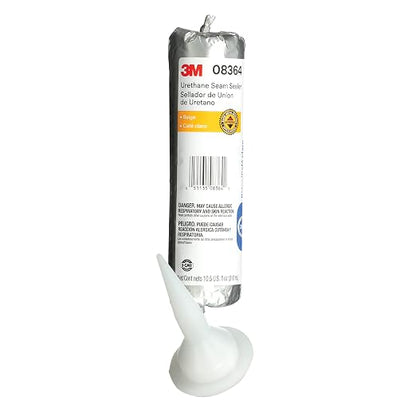3M Urethane Seam Sealer, High Solids, Permanently Flexible, 310 mL/10.5 oz Foil by 3MAutomotive