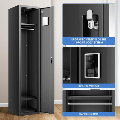 DNA MOTORING Metal Storage Cabinet - Image 3