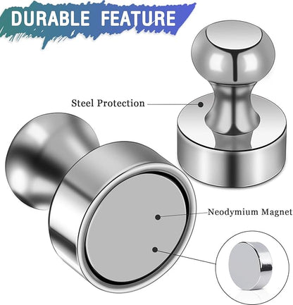 100 Pack Neodymium Fridge Magnets, Small Strong Magnets - Image 3