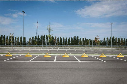 Vechkom Folding Parking Barrier Removable Parking Space Lock Manual Parking - Image 5