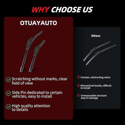OTUAYAUTO Windshield Wiper Blades - Image 8