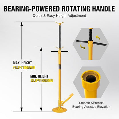 YELLOW JACKET Underhoist Support Stand 3/4 Ton Capacity - Image 4