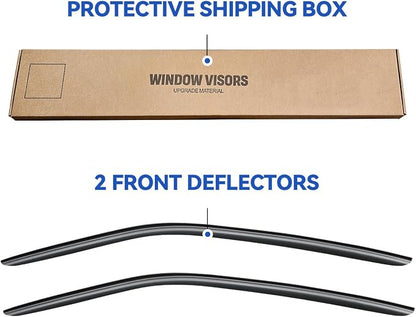 Window Visors Rain Guards Shield - Image 5