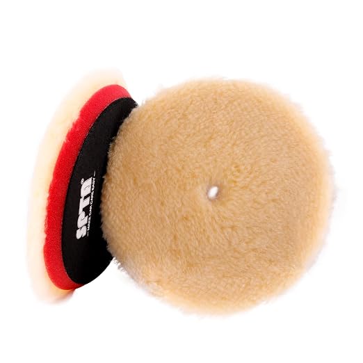 SPTA Wool Polishing Pads, Wool Buffing Wheel by SPTA