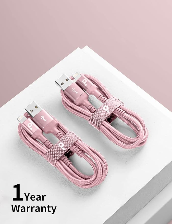 iPhone Charger 6FT 2Pack, Lightning Cable iPhone Fast Charging Cord Compatible - Image 6