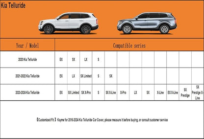 Kayme 6 Layers SUV Car Cover Custom Fit - Image 6