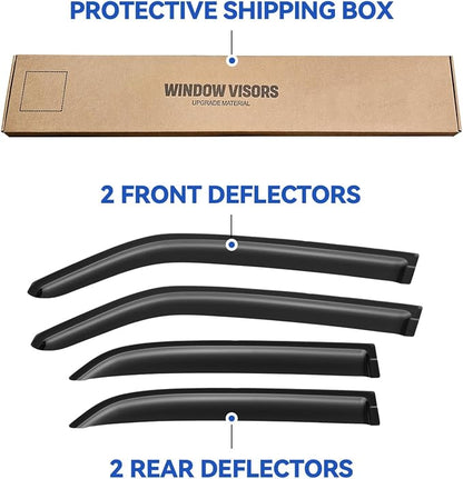 Window Visors Rain Guards Shield - Image 5