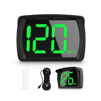 Speedometer HUD, GPS Digital Speed Meter by Liiiyuan