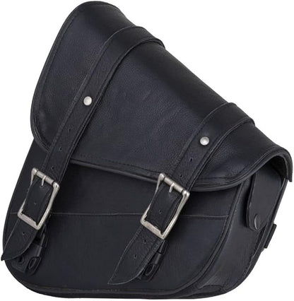 GARGOYLE BELLS Premium Naked Leather Swing Arm Bag by GARGOYLEBELLS