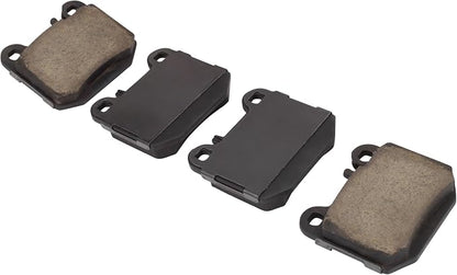Premium Semi-Metallic Rear Brake Pads Compatible - Image 2