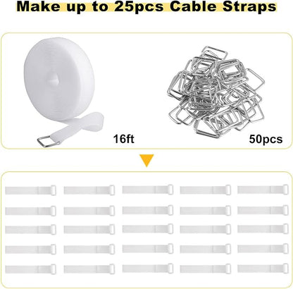1"x16ft Hook and Loop Straps - Image 5