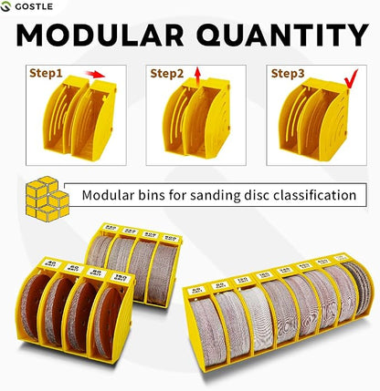 5 Inch Professional Sanding Discs Storage Bins - Image 3