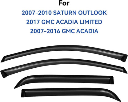 Window Visors Rain Guards Shield - Image 2
