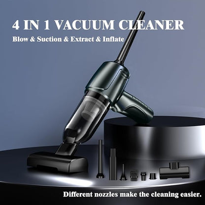 Car Vacuum Portable Cordless, 16000PA Powerful Suction, 5 in 1 Mini Handheld - Image 6