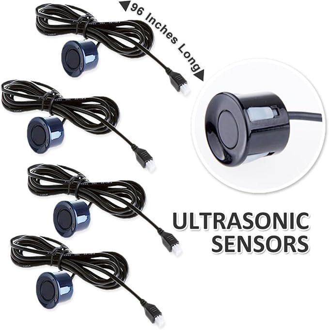 ZONETECH Car Reverse Backup Radar System - Image 4