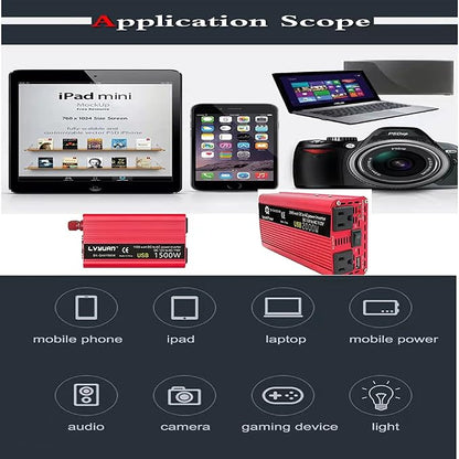 2000w Power Inverters Car Power Inverter Car Inverter 12v to 110v 900W/2000W - Image 7