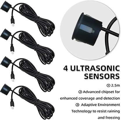 Car Reverse Backup Parking Sensor Radar System kit The LED Display - Image 5