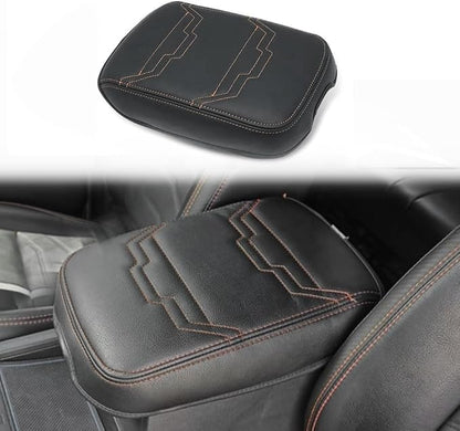 Muslogy for Frontier Center Console Pad Armrest Box Cover Vegan Leather Soft by Muslogy