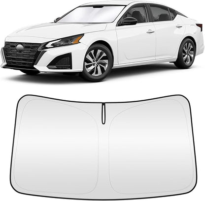Windshield Sun Shade for Altima 2019-2025 Custom Fit Foldable Front Window by ZSLTCL