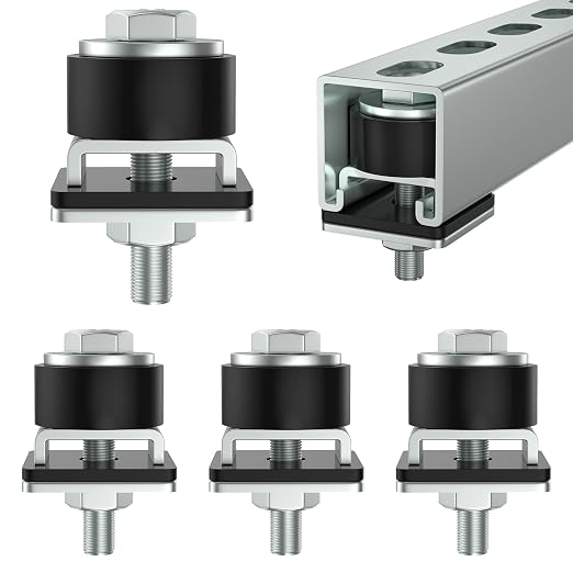 SKTREX Anti-Skid designTrolley Roller Wheels Limit Trolley Assembly Positioning by SKTREX