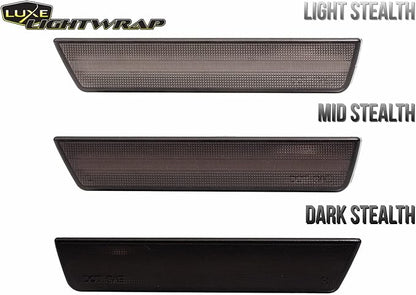 Luxe LightWrap Dark Smoke Stealth Universal Headlight Tail Light Tint Kit - Image 7