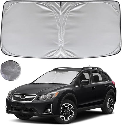 KAYZT Windshield Sun Shade for 2013-2017 Subaru Crosstrek SUV Foldable Sunshade by KAYZT