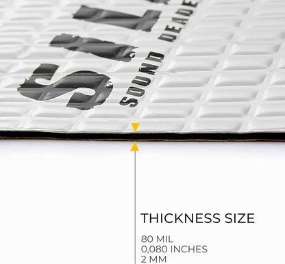 Siless 80 mil Car Sound Deadening mat - Image 3